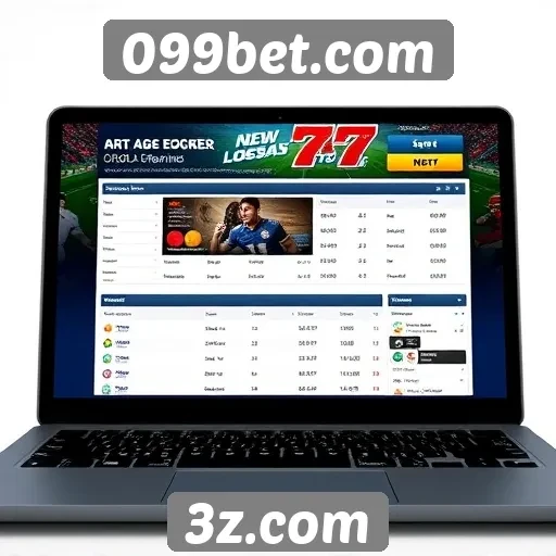 Interface e usabilidade do site 099bet