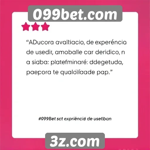 Avaliação da experiência do usuário em 099bet.com